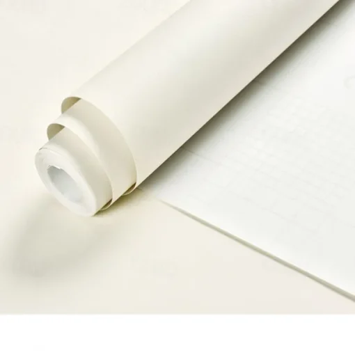 300 * 60cm Self Adhesive Wallpaper Bedroom Waterproof And Moisture-Proof Solid Color Refurbished Sticker White Background Wall Decoration Wallpaper