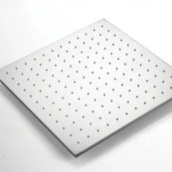 580*500 Chrome Shower Faucets Sets Complete with Stainless Steel Shower Head and Solid Brass Handshower Ceiling Mounted Rainfall Shower Head System Contain Shower Faucet Rough-in Valve Body and Trim