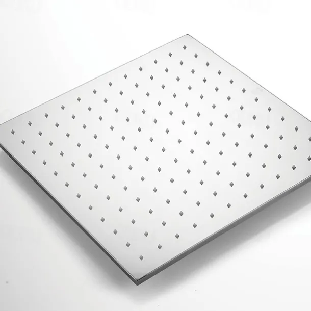 580*500 Chrome Shower Faucets Sets Complete with Stainless Steel Shower Head and Solid Brass Handshower Ceiling Mounted Rainfall Shower Head System Contain Shower Faucet Rough-in Valve Body and Trim