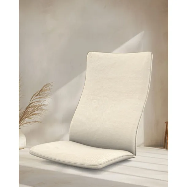 100% Cotton Chair Cushion Cover Solid Color without Pillowcase POcover LITB PRIME cover