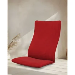 100% Cotton Chair Cushion Cover Solid Color without Pillowcase POcover LITB PRIME cover