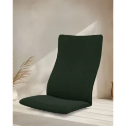100% Cotton Chair Cushion Cover Solid Color without Pillowcase POcover LITB PRIME cover