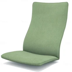 100% Cotton Chair Cushion Cover Solid Color without Pillowcase POcover LITB PRIME cover