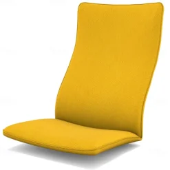 100% Cotton Chair Cushion Cover Solid Color without Pillowcase POcover LITB PRIME cover