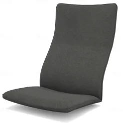 100% Cotton Chair Cushion Cover Solid Color without Pillowcase POcover LITB PRIME cover