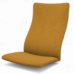 100% Cotton Chair Cushion Cover Solid Color without Pillowcase POcover LITB PRIME cover