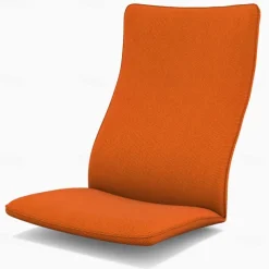 100% Cotton Chair Cushion Cover Solid Color without Pillowcase POcover LITB PRIME cover