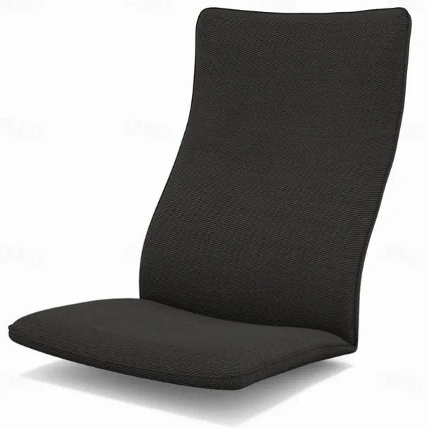 100% Cotton Chair Cushion Cover Solid Color without Pillowcase POcover LITB PRIME cover