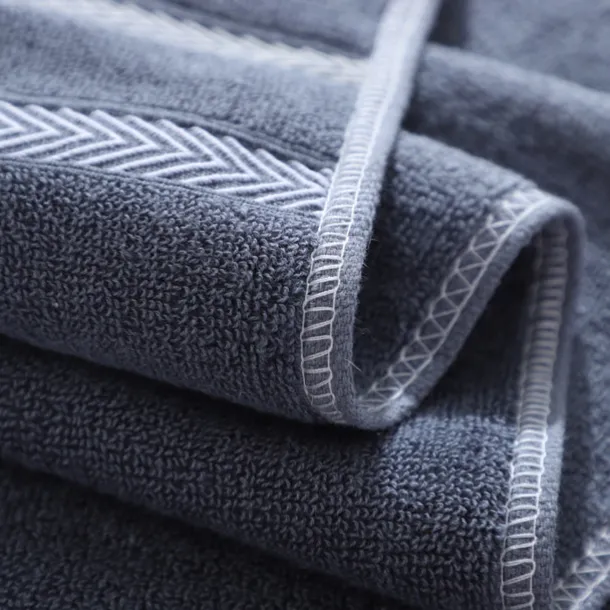 100% Cotton 34*74cm Absorbent Face Towels,Thickened Men's Couple Cotton Towels, Highly Absorbent Towels For Bathrooms, Gyms, Hotels And Spas, Solid Color Bath Towel