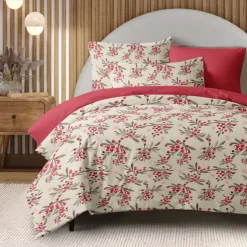 100% Cotton Duvet Cover Set Comforter Set Floral Comforter Cover Bedding Gifts Decoration For Home King Queen Duvet Cover