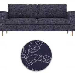 100% Cotton 2-Seat 3-Seat Sofa Cover Floral Quilted Slipcovers PARcover LITB PRIME cover