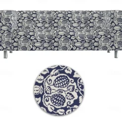 100% Cotton Sofa Cover Floral Quilted Slipcovers KLIPPcover LITB PRIME cover