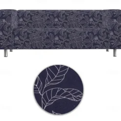 100% Cotton Sofa Cover Floral Quilted Slipcovers KLIPPcover LITB PRIME cover