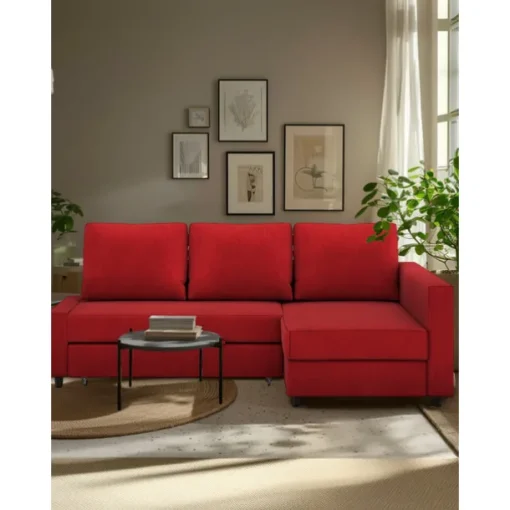 100% Cotton Sofa Cover with Storage Slipcovers Quilted Sofa Bed Cover Solid Color FRIHETcover LITB PRIME cover