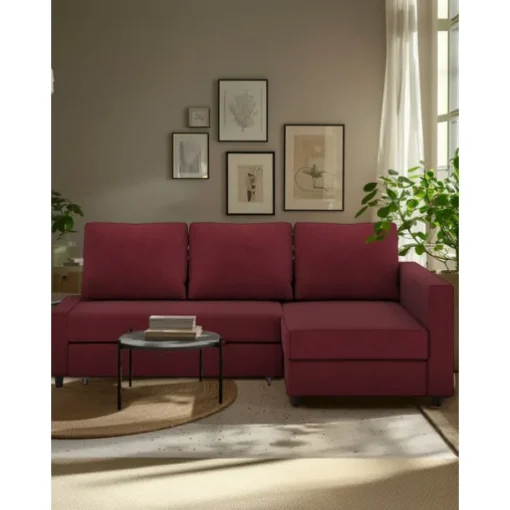 100% Cotton Sofa Cover with Storage Slipcovers Quilted Sofa Bed Cover Solid Color FRIHETcover LITB PRIME cover