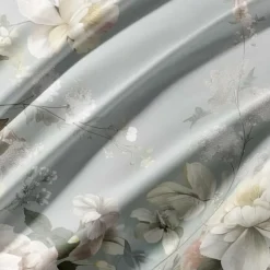 100% Cotton Vintage Floral Series Duvet Cover 3-Piece Set Short Fluff for Summer Soft Skin Friendly Comfy Lightweight