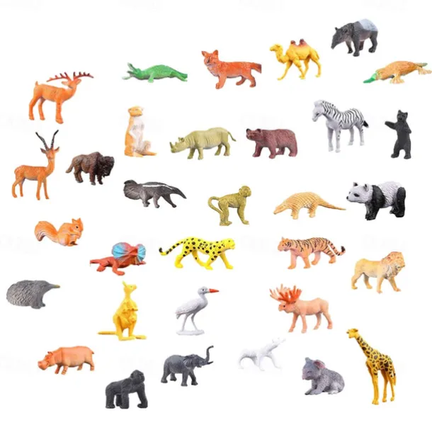 24 Day Animal Toy Advent Calendar Christmas Advent Calendar 2025 Christmas Countdown Calendar Gift for Girls and Boys