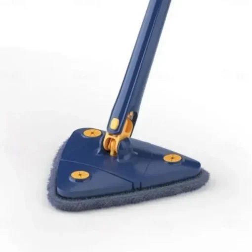 360 Degree Rotatable Adjustable Cleaning Mop - Imitation Hand Twist Quick Dry Mop, Extendable Triangle Mop 360° Rotatable Adjustable 130 cm Cleaning Mop