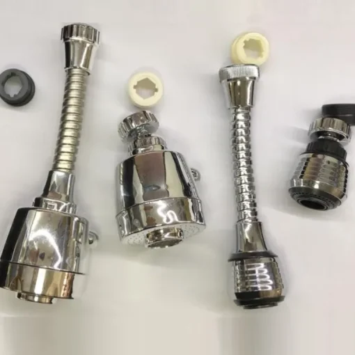 360 Degree Rotatable Water Saving Faucet Tap Aerator ABS Faucet Nozzle Filter Water Faucet Bubbler Aerator