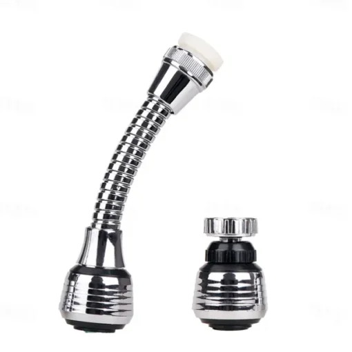 360 Degree Rotatable Water Saving Faucet Tap Aerator ABS Faucet Nozzle Filter Water Faucet Bubbler Aerator