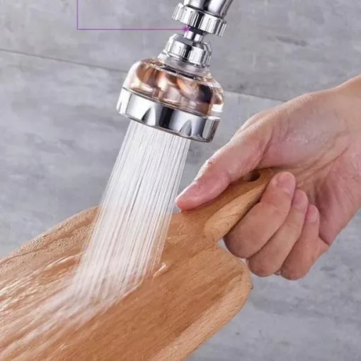 360 Degree Turbo Rotation Faucet Pressurize Kitchen Sink Tap Filter Bubble Splash Proof Water Saving Shower Nozzle Tap Connector