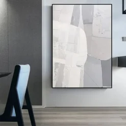 100% Hand-Painted Contemporary Art Oil Painting On Canvas Modern Paintings Home Interior Decor Abstract Art Painting Large Canvas Art(Rolled Canvas without Frame)