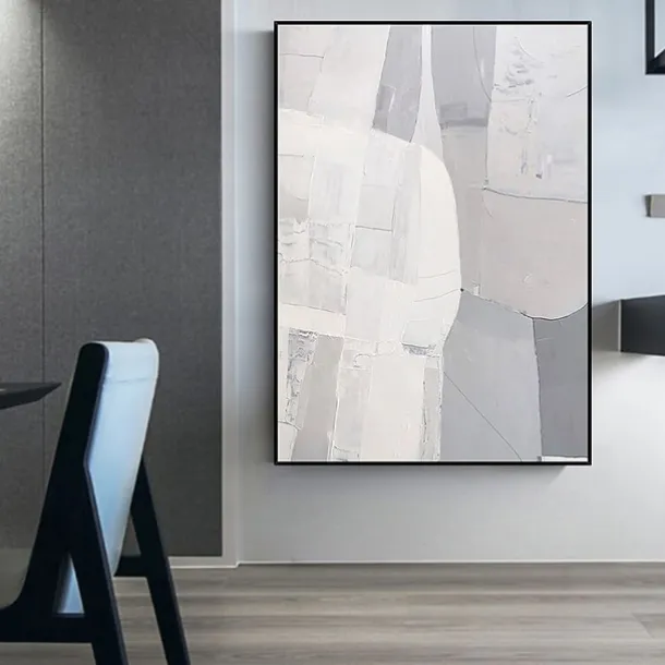 100% Hand-Painted Contemporary Art Oil Painting On Canvas Modern Paintings Home Interior Decor Abstract Art Painting Large Canvas Art(Rolled Canvas without Frame)