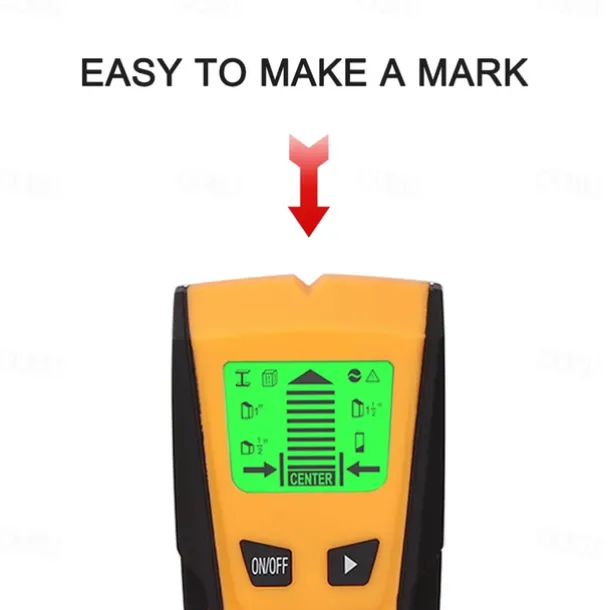 3 in 1 Multifunctional Wall Scanner Metal Wood Live Wire Detector Stud Finder Electric Box Electronic Measuring Instruments