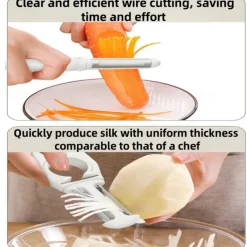 5 in 1 Peeler Multifunctional Apple Peeler Portable Peeler Lid opener And Silk Slicer Household Silk Slicer And Peeler