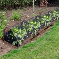 2 in 1 Portable Greenhouse Protection from Sun Heat,Garden Tunnel Shade Net Cover with Quick-Release Technology,Row Covers for Vegetables Plant Cover from Sun