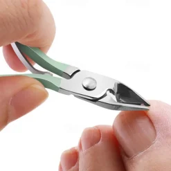 16 in1 Professional Nail Clippers Pedicure Kit Manicure Set , Stainless Steel Nail Care Tools Grooming Kit with Luxurious Travel Leather Case for Thick Nails Men Women Gift