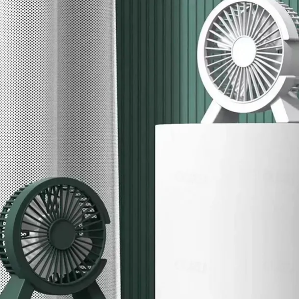 4 Inch Mini USB Fan Portable DC Desk Cooler Cooling for Notebook Laptop Personal Adjustment Fan Table Fan Home Office Outdoor Summer Supplies Use Tiny Air Cooler Fan Gift