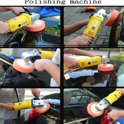 6 Inch Polishing Waxing Sponge Drill Polisher Polishing Pad With Link Rod