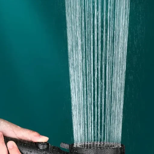 5 Modes Shower Head with Handheld, Drill-Free High Pressure High Flow Water Saving Shower Spray with ON/OFF Pause Switch, Shower Bathroom Accessories