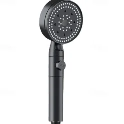5 Modes Shower Head with Handheld, Anti-drop Nozzle High Pressure High Flow Water Saving Handheld Spray with ON/OFF Pause Switch, Shower Bathroom Accessories