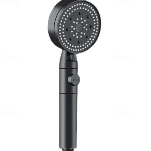 5 Modes Shower Head with Handheld, Anti-drop Nozzle High Pressure High Flow Water Saving Handheld Spray with ON/OFF Pause Switch, Shower Bathroom Accessories