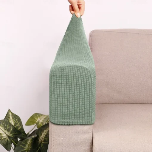 2 Pack Armchair Saver Protective Covers Armrest Cover Stretch Sofa Protective Covers For Armrests