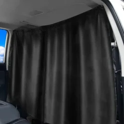 2 Pack Car Divider Curtain Blackout, Car Privacy Curtains Dividers, Detachable Car Screens Sun Shades for Car & Van Travel Camping to Protect Sleep