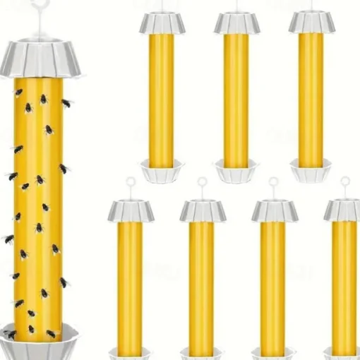 1 Pack Eliminate Unwanted Insects With 1pc Fly Traps Indoor/Outdoor Hanging Sticky Mosquito And Fruit Fly Trap Pest Control