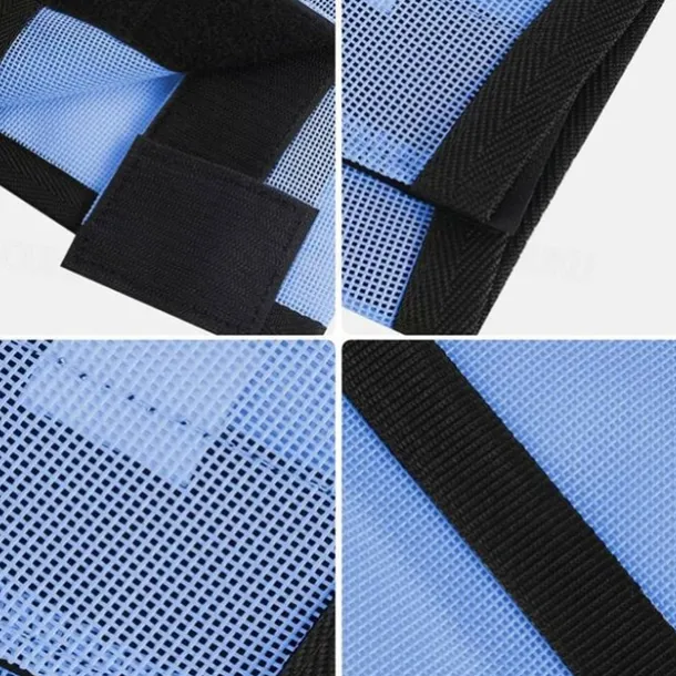 4 Pack Horse Fly Boots - Breathable Plastic Mesh Design - Reduces Kicking, Hoof Damage and Leg Fatigue