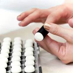 1 Pack Of Finger Sponge Daubers With Storage Case For Painting Art Ink Crafts