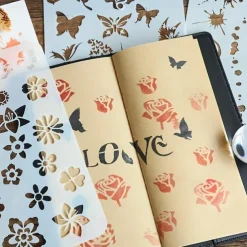 1 Pack Of Finger Sponge Daubers With Storage Case For Painting Art Ink Crafts