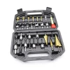 26 Pack Woodworking Chamfer Drilling Tools, Including Countersink Drill Bits, Wood Plug Cutter, Step Drill Bit, Center Punch, L-Wrench
