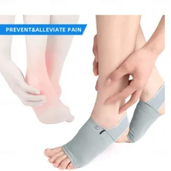 1 Pair Arch Support Sleeves, Plantar Fasciitis and Heel Spur Relief Socks, Orthopedic Foot Care Inserts for Flat Feet and Pain Relief