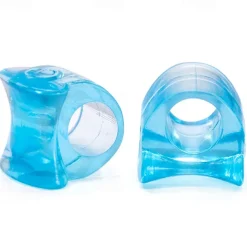 1 Pair Blue Soft Silicone Gel Toe Separator Hallux Valgus Bunion Spacers Thumb Corrector Foot Care Tool