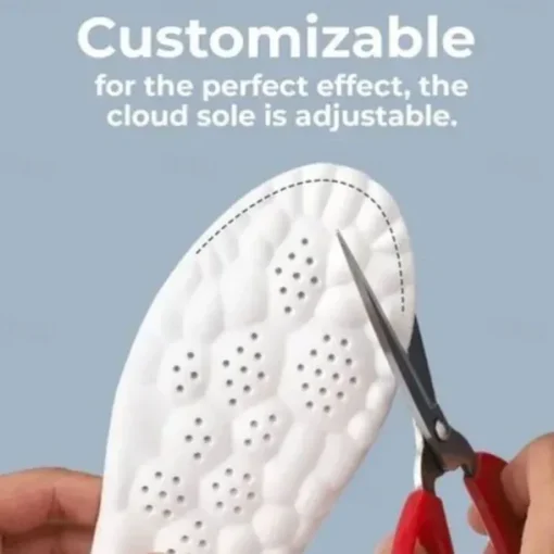 1 Pair 4D Cloud Technology Insole - Soft Relief for Foot Pain - Arch Support and Massage Points - Multiple Sizes and Colors Available