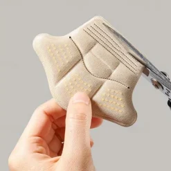 1 Pair Heel Sticker Anti-drop Heel, Foot Sports Insole Heel Sticker, Half Size Pad For Big Shoes, Adjustable Shoes Pads