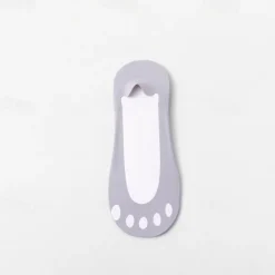 1 Pair Invisible Socks Ice Silk Socks Women's Socks Five Toe Socks No-show Socks Summer