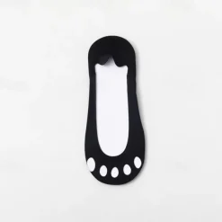 1 Pair Invisible Socks Ice Silk Socks Women's Socks Five Toe Socks No-show Socks Summer