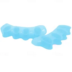 1 Pair Silicone Toes Separators Straightener Spreader Professional Soft Separator Bunion Hallux Valgus Relief Foot Care